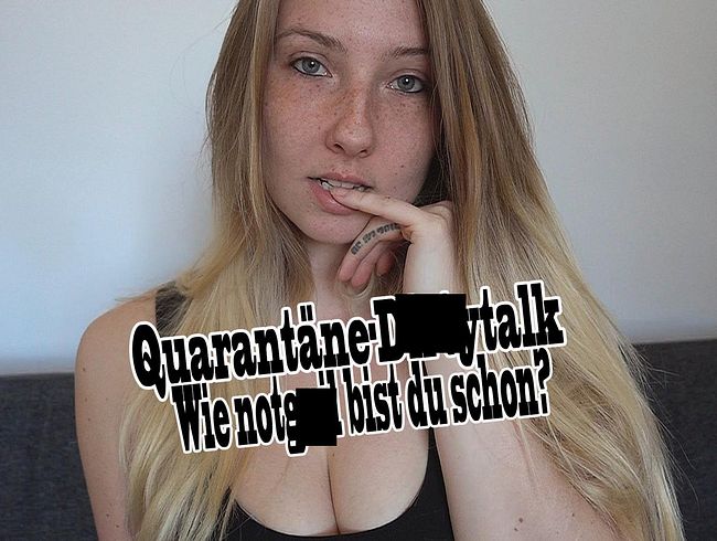 Quarantäne-Dirtytalk