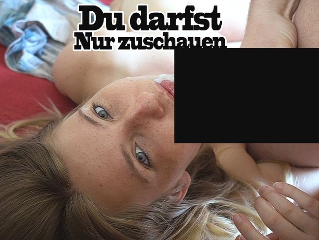 CaroCream's Porno Video: Du darfst nur zuschauen