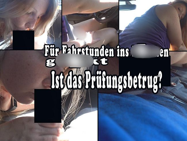 CaroCream Porno Video: Für Fahrstunden ins fö**chen gefi**t! Ist das Betrug?