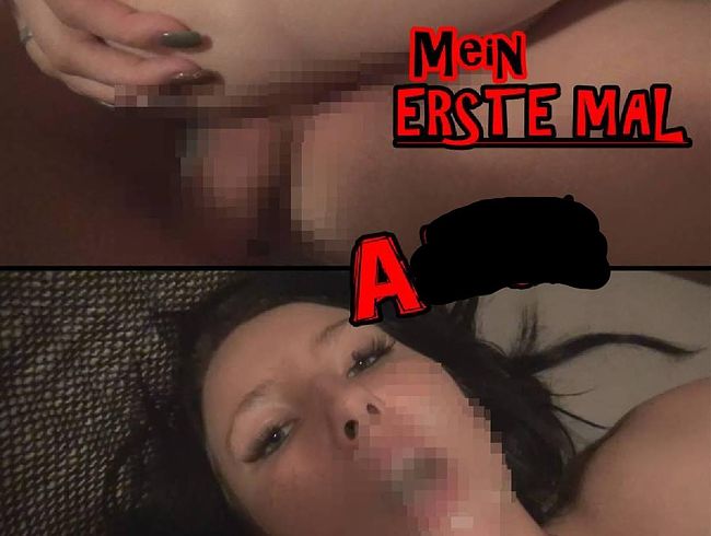 CaroCream Porno Video: Mein ERSTES MAL ana*!!