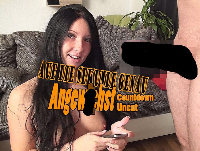 CaroCream Porno Video: Schaffst du's auch? Auf die Sekunde ANGEwi**sT!