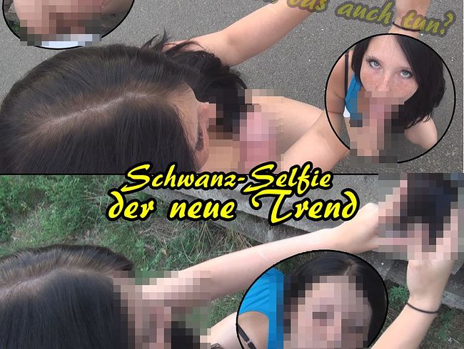 CaroCream Porno Video: schw**z-Selfie! Der neue Trend!