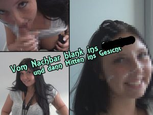 CaroCream Porno Video: Vom Nachbar blank ins fö**chen und dann Mitten ins Gesicht!